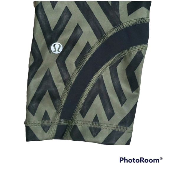 Rare Lululemon Athletica Fast And Free Mesh Crop Tight Size 4 - Picture 4 of 7